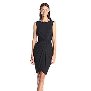 BCBGMax Azria  Kaia Pleated Front Sleeveless Dress